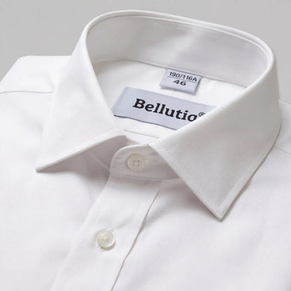 Chemise ajustée à manches courtes